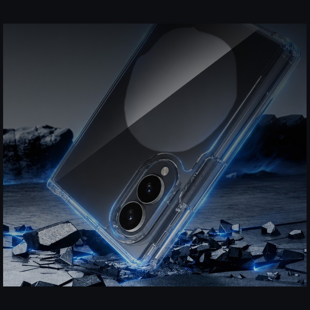 Samsung Fold 8 ümbris silikoonist ja plastikust läbipaistev - 3mk Armor Case (6) Samsung Fold 8 umbris silikoonist ja plastikust labipaistev 3mk Armor Case 6