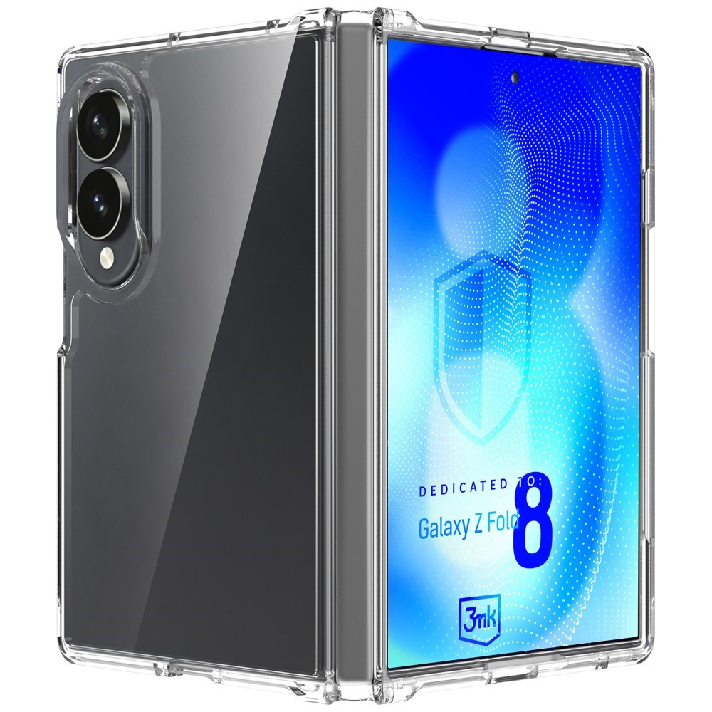 Samsung Fold 8 ümbris silikoonist ja plastikust läbipaistev - 3mk Armor Case (7) Samsung Fold 8 umbris silikoonist ja plastikust labipaistev 3mk Armor Case 7