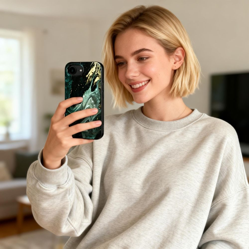 iPhone-16e-17e-umbris-Lamano-MagSafe-silikoonist-Verde-Aura-5 iPhone 16e 17e umbris Lamano MagSafe silikoonist Verde Aura 5