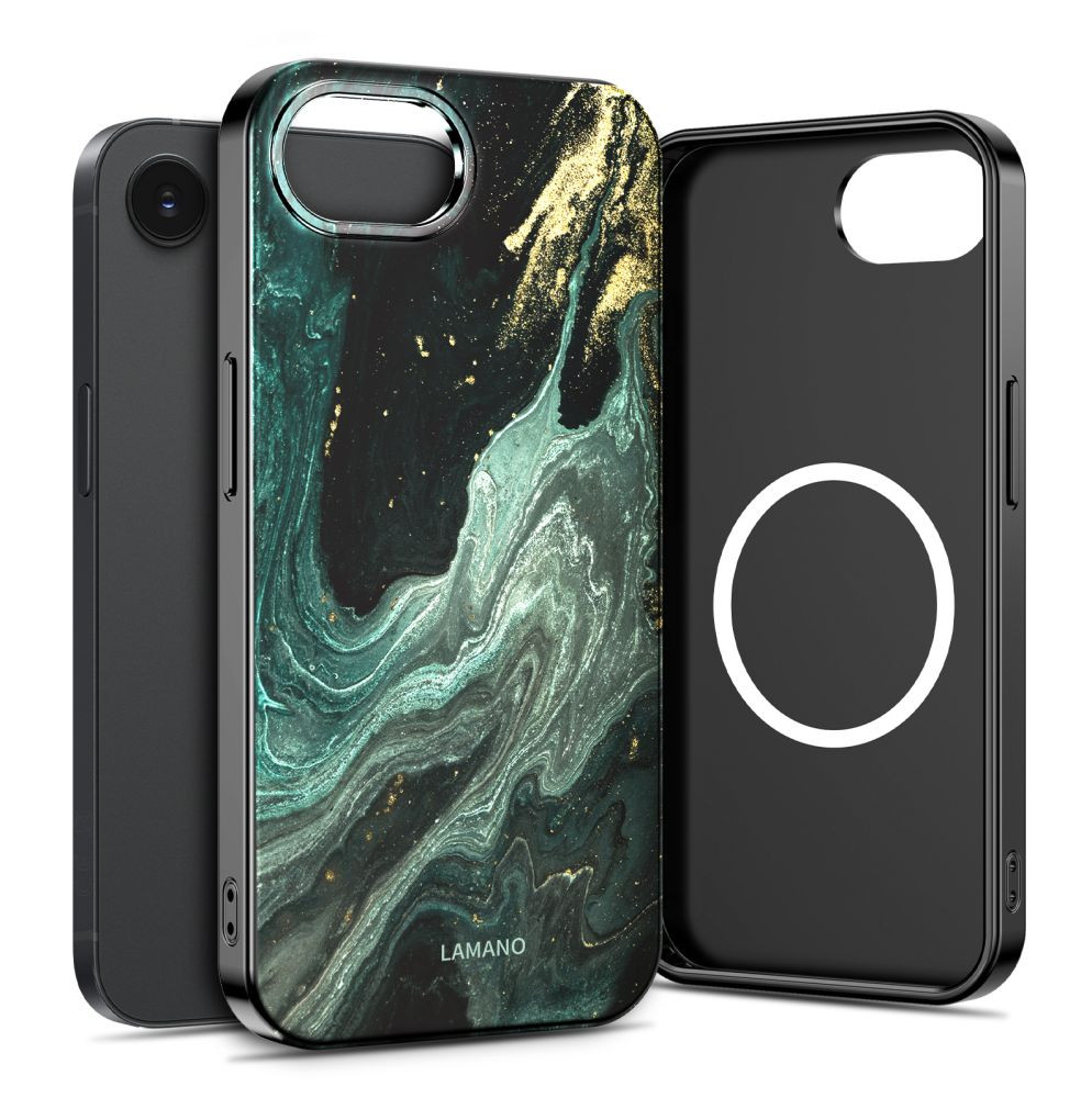 iPhone-16e-17e-umbris-Lamano-MagSafe-silikoonist-Verde-Aura iPhone 16e 17e umbris Lamano MagSafe silikoonist Verde Aura