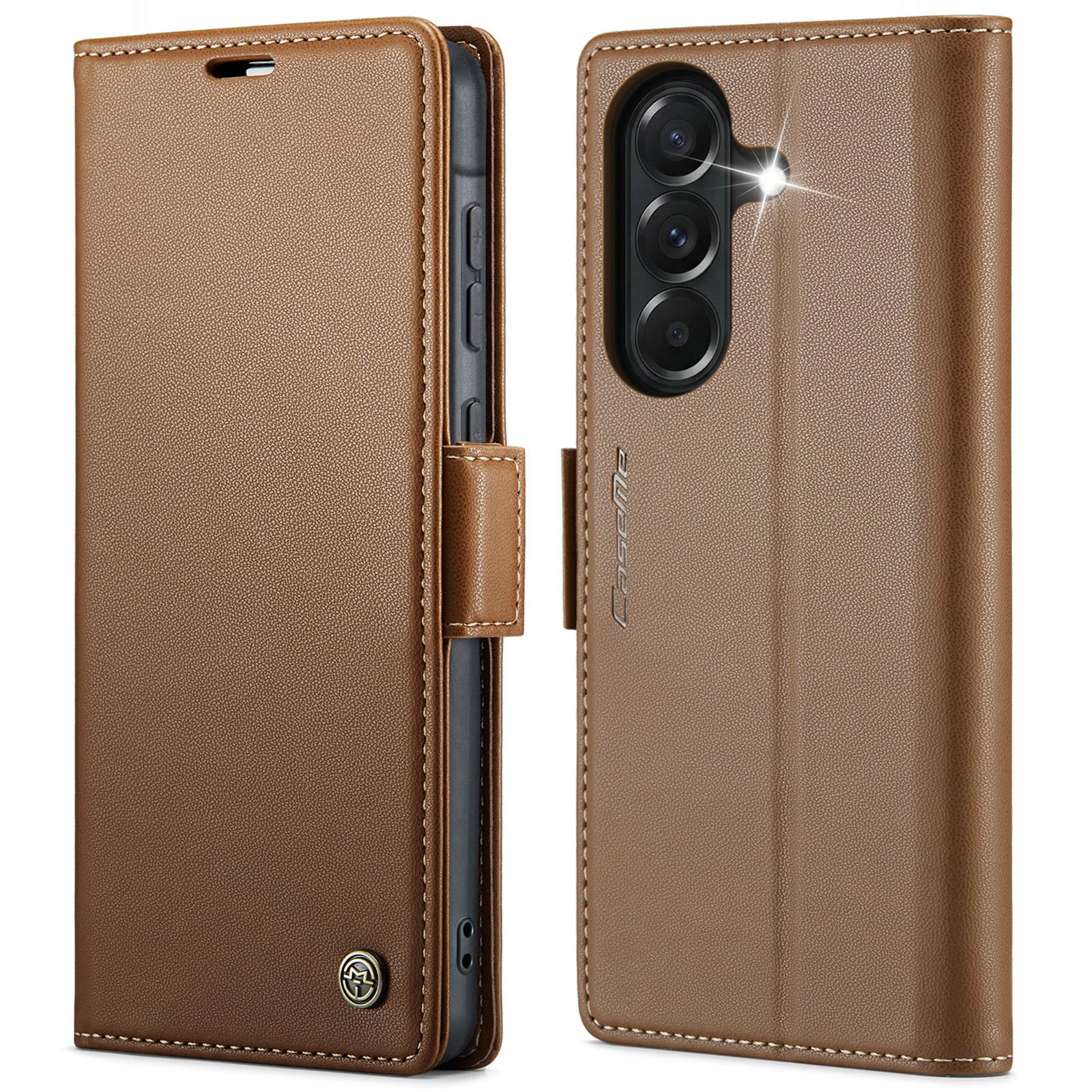 Samsung-A37-raamatkaaned-kunstnahast-RFID-kaartide-kaitsega-Pruun Samsung A37 raamatkaaned kunstnahast RFID kaartide kaitsega Pruun