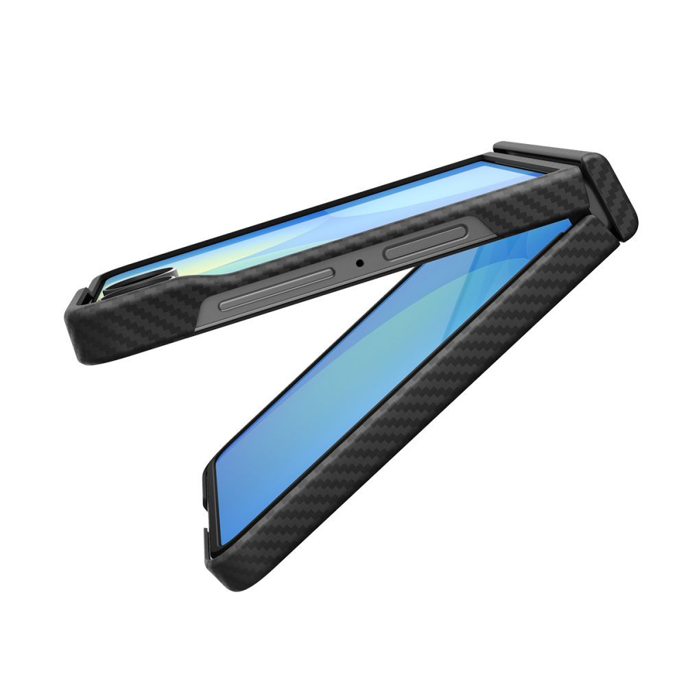 Samsung-Z-Flip-8-umbris-Spigen-AirSkin-Aramid-MagSafe-must-1 Samsung Z Flip 8 umbris Spigen AirSkin Aramid MagSafe must 1