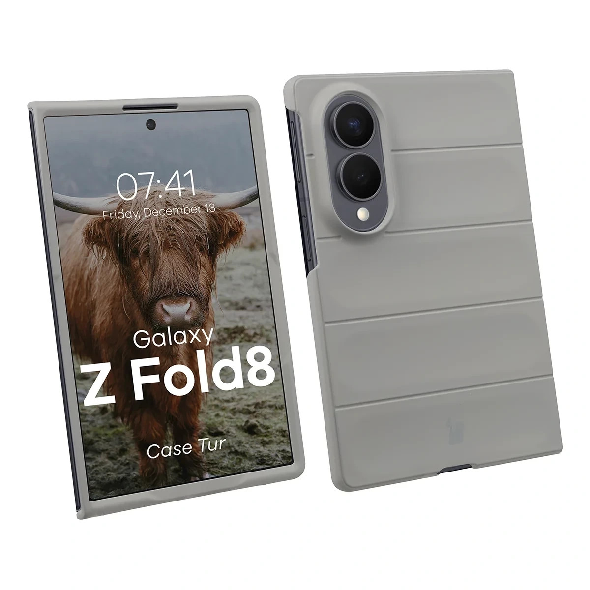 Samsung-Z-Fold8-umbris-Bizon-Case-Tur-plastikust-helehall Samsung Z Fold8 umbris Bizon Case Tur plastikust helehall