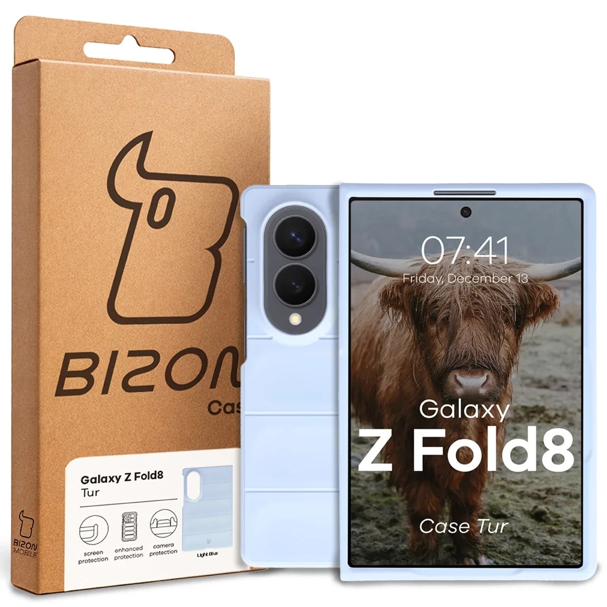 Samsung-Z-Fold8-umbris-Bizon-Case-Tur-plastikust-helesinine-7 Samsung Z Fold8 umbris Bizon Case Tur plastikust helesinine 7
