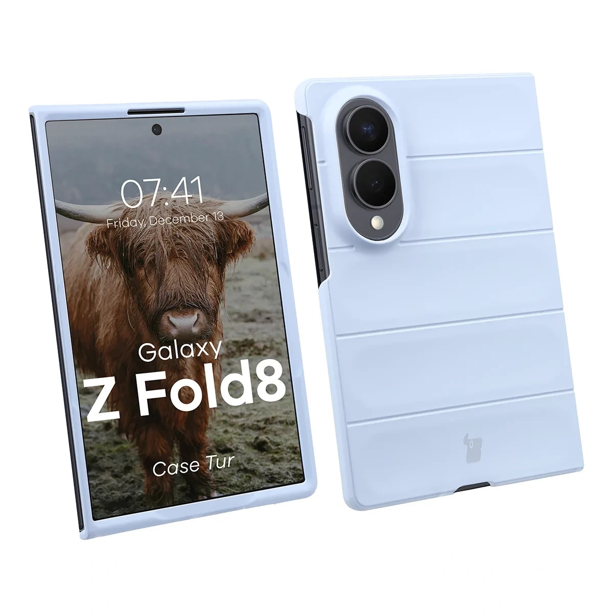 Samsung-Z-Fold8-umbris-Bizon-Case-Tur-plastikust-helesinine Samsung Z Fold8 umbris Bizon Case Tur plastikust helesinine