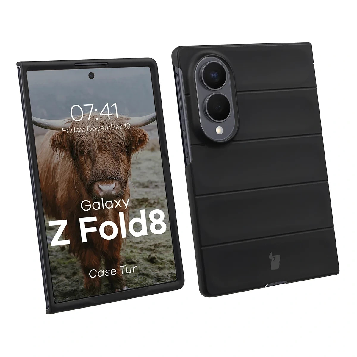Samsung-Z-Fold8-umbris-Bizon-Case-Tur-plastikust-must Samsung Z Fold8 umbris Bizon Case Tur plastikust must