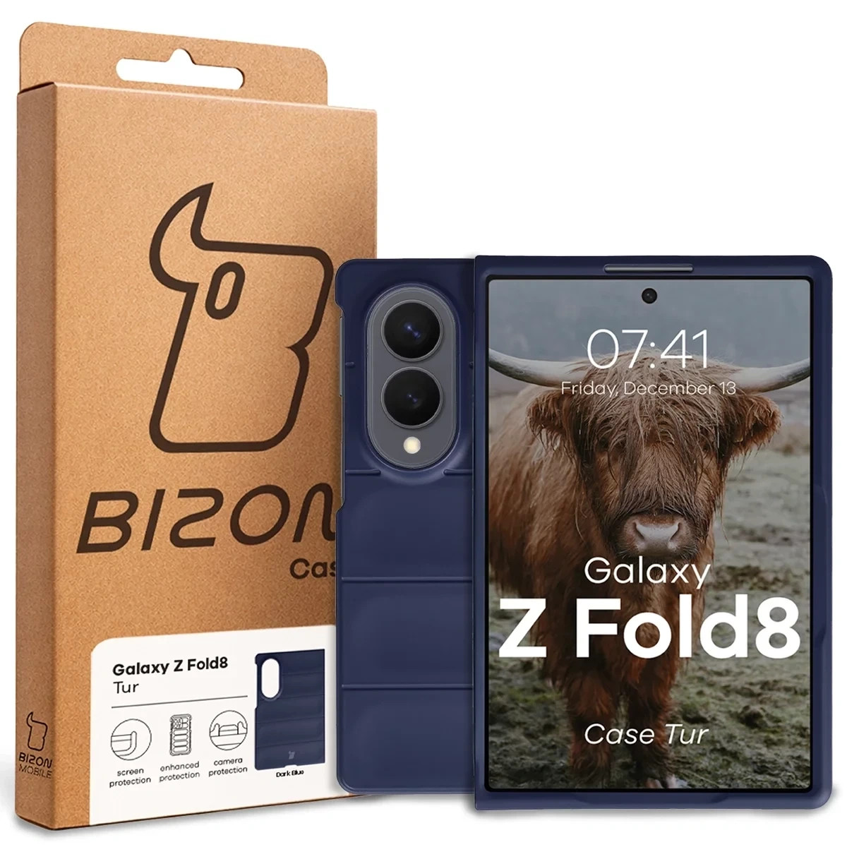 Samsung-Z-Fold8-umbris-Bizon-Case-Tur-plastikust-tumesinine-7 Samsung Z Fold8 umbris Bizon Case Tur plastikust tumesinine 7