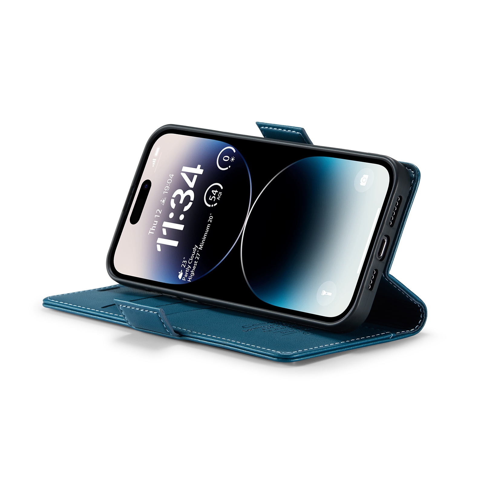 iPhone-14-PRO-MAX-raamatkaaned-kunstnahast-RFID-kaartide-kaitsega-Sinine-4 iPhone 14 PRO MAX raamatkaaned kunstnahast RFID kaartide kaitsega Sinine 4