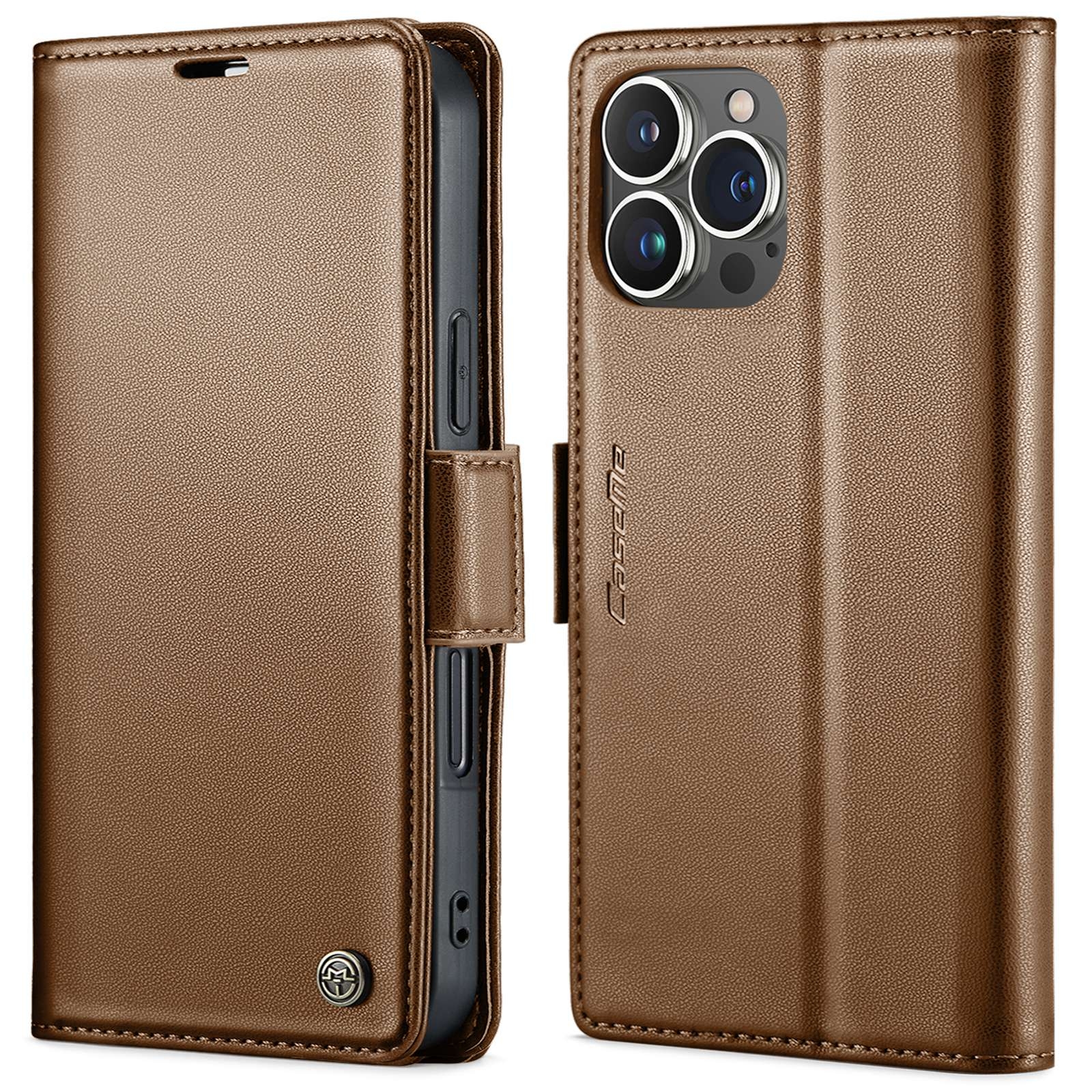 iPhone-16-PRO-MAX-raamatkaaned-kunstnahast-RFID-kaartide-kaitsega-Pruun iPhone 16 PRO MAX raamatkaaned kunstnahast RFID kaartide kaitsega Pruun