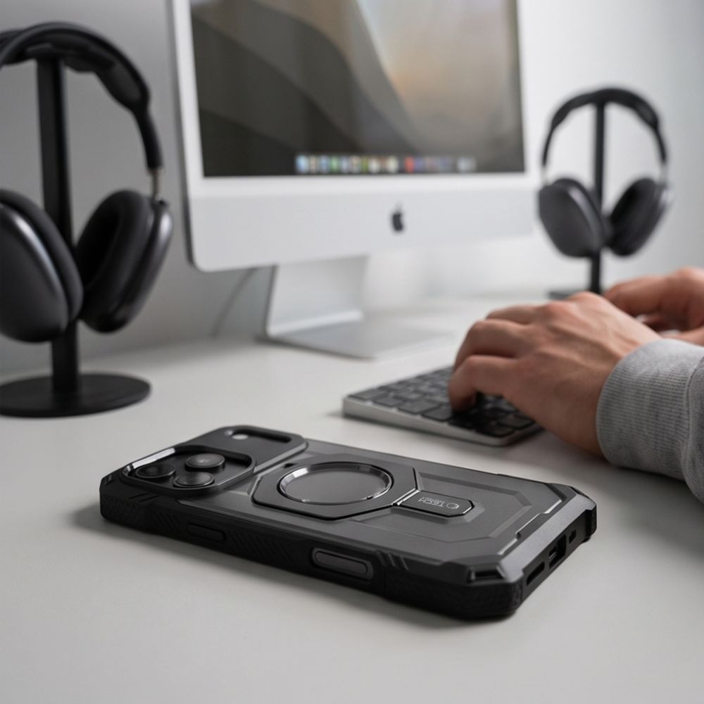 iPhone-18-PRO-17-PRO-umbris-MagForce-MagSafe-silikoonist-ja-plastikust-matt-must-7 iPhone 18 PRO 17 PRO umbris MagForce MagSafe silikoonist ja plastikust matt must 7