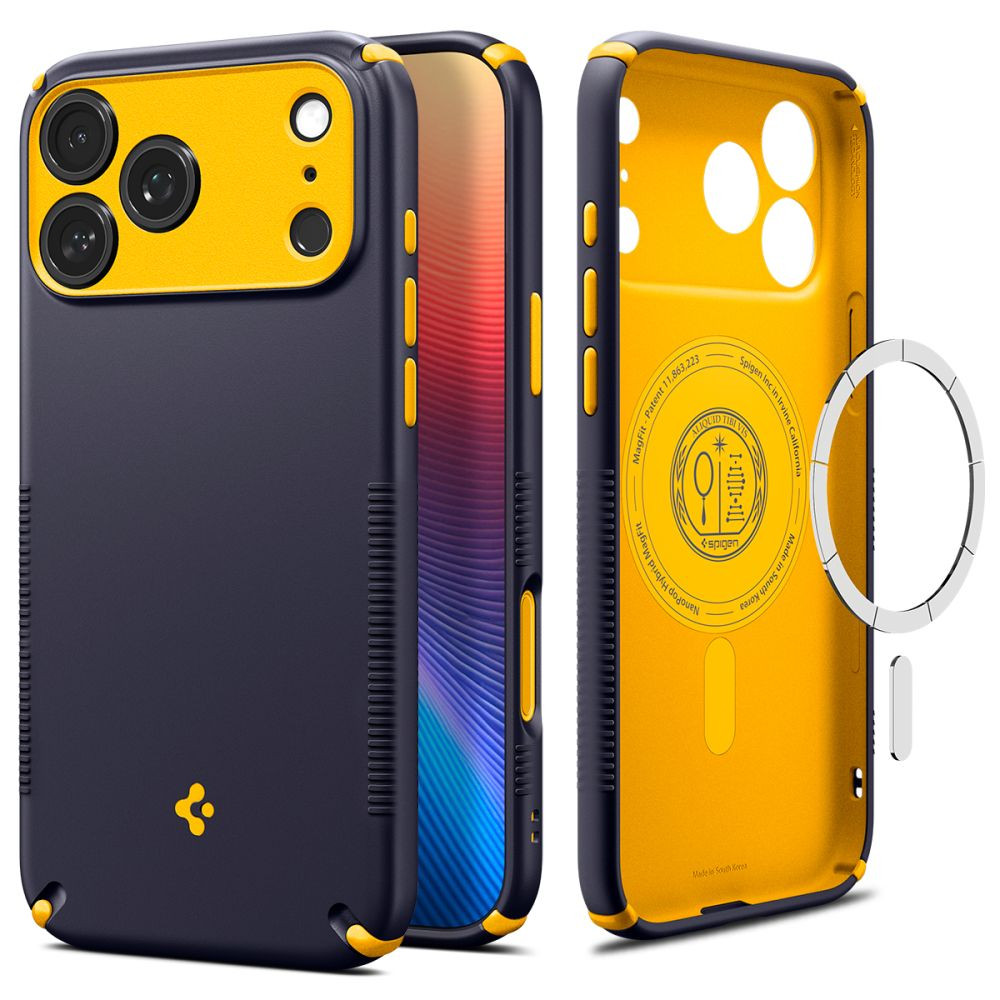 iPhone-18-PRO-17-PRO-umbris-Spigen-Nano-Pop-Hybrid-MagSafe-silikoonist-ja-plastikust-mustikasinine iPhone 18 PRO 17 PRO umbris Spigen Nano Pop Hybrid MagSafe silikoonist ja plastikust mustikasinine
