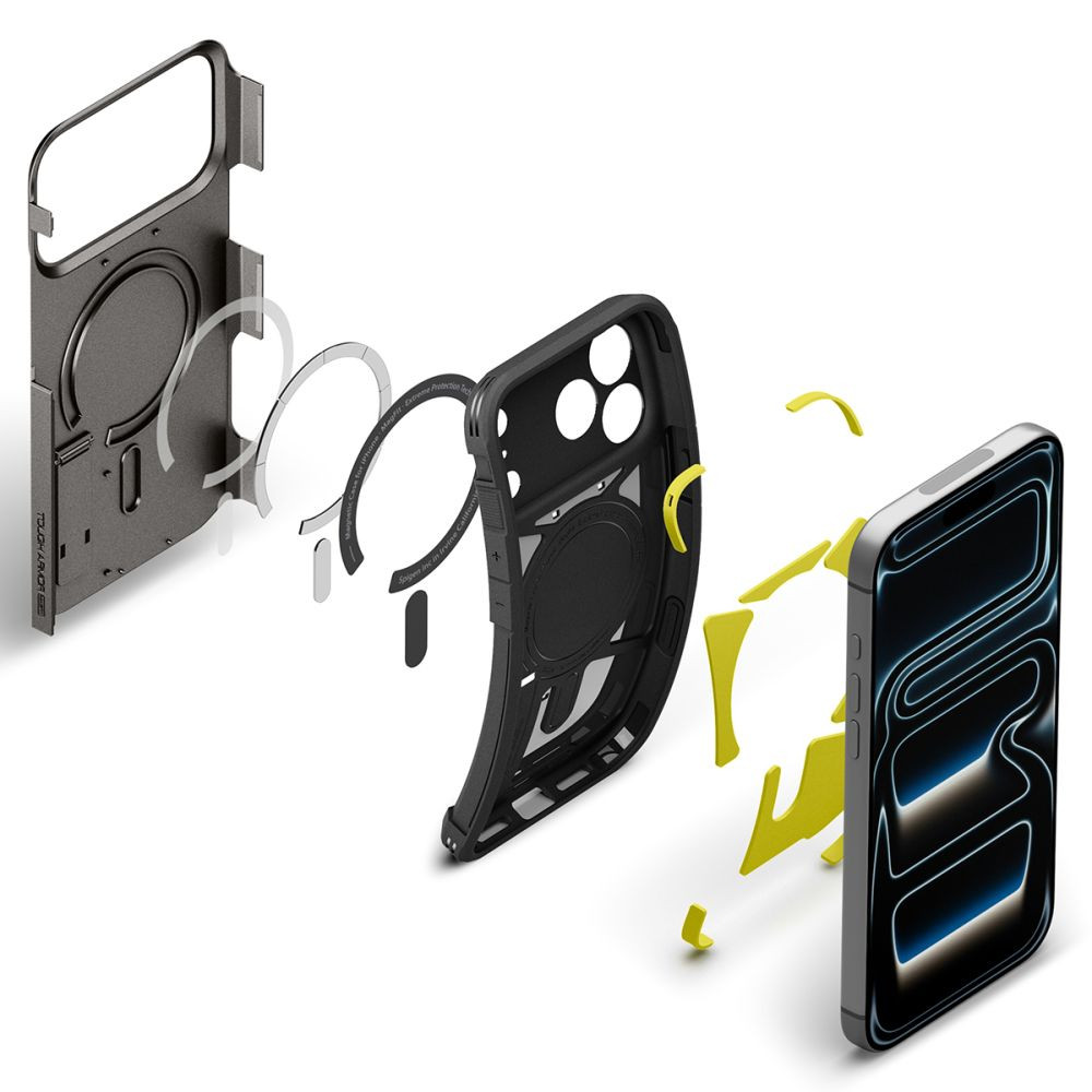 iPhone-18-PRO-17-PRO-umbris-Spigen-Tough-Armor-T-MagSafe-silikoonist-ja-plastikust-tume-metallikhall-6 iPhone 18 PRO 17 PRO umbris Spigen Tough Armor T MagSafe silikoonist ja plastikust tume metallikhall 6