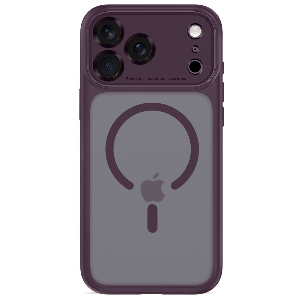 iPhone-18-PRO-MAX-17-PRO-MAX-umbris-MagPeak-MagSafe-CC-silikoonist-servadega-ja-plastikust-tagusega-matt-tumekirsipunane-2 iPhone 18 PRO MAX 17 PRO MAX umbris MagPeak MagSafe CC silikoonist servadega ja plastikust tagusega matt tumekirsipunane 2