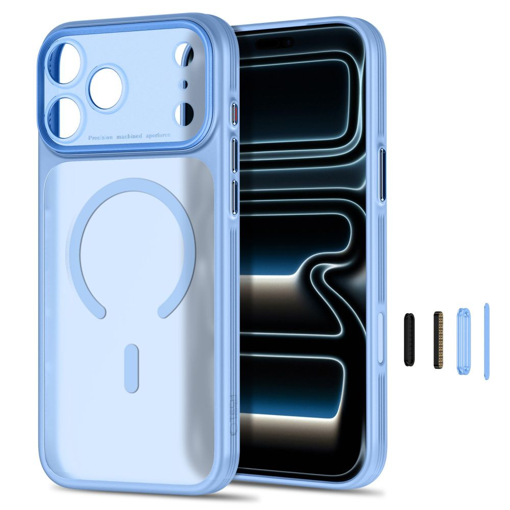 iPhone-18-PRO-MAX-17-PRO-MAX-umbris-MagPrime-MagSafe-CC-silikoonist-servadega-ja-plastikust-tagusega-matt-helesinine-1 iPhone 18 PRO MAX 17 PRO MAX umbris MagPrime MagSafe CC silikoonist servadega ja plastikust tagusega matt helesinine 1