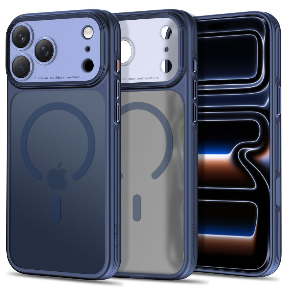 iPhone-18-PRO-MAX-17-PRO-MAX-umbris-MagPrime-MagSafe-CC-silikoonist-servadega-ja-plastikust-tagusega-matt-sugavsinine iPhone 18 PRO MAX 17 PRO MAX umbris MagPrime MagSafe CC silikoonist servadega ja plastikust tagusega matt sugavsinine