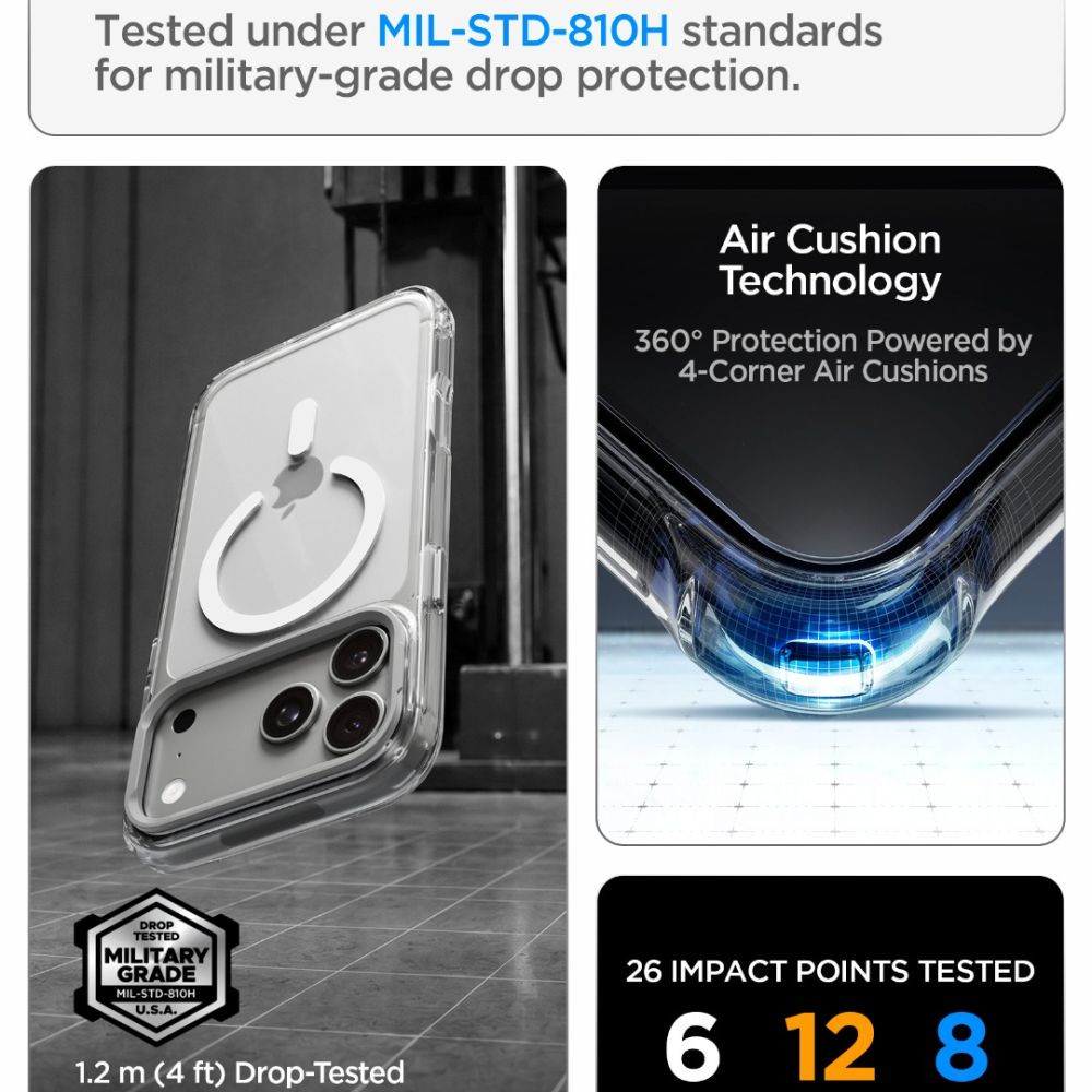 iPhone-18-PRO-MAX-17-PRO-MAX-umbris-Spigen-Ultra-Hybrid-Optik-S-MagSafe-silikoonist-servadega-ja-plastikust-tagusega-labipaistev-hobedane-8 iPhone 18 PRO MAX 17 PRO MAX umbris Spigen Ultra Hybrid Optik S MagSafe silikoonist servadega ja plastikust tagusega labipaistev hobedane 8